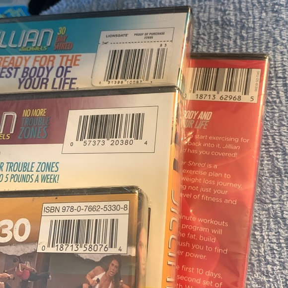 Jillian Michaels New 4 DVD Workout Lot - Picture 6 of 6